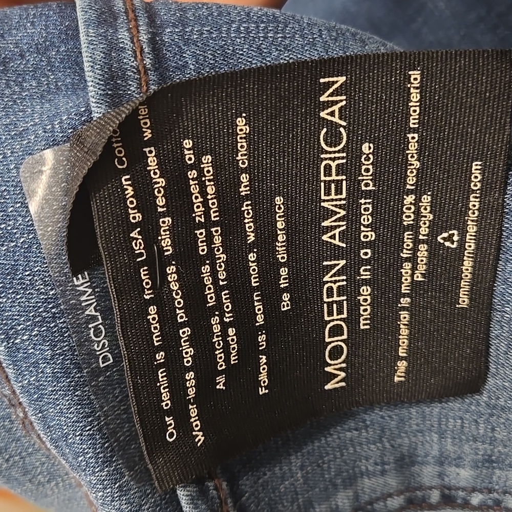 Modern American Fig Skinny Men's Jeans in Vista Wash - Size 36 NWT - Picture 4 of 6